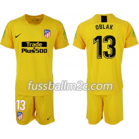 Fußballtrikots Atlético Madrid Torwart Oblak 13 Kinder 2018-2019 Kurzarm trikot kaufen Fußballtrikots Atlético Madrid Torwart Oblak 13 Kinder 2018-2019 Kurzarm trikot kaufen